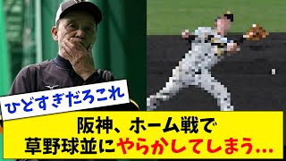 【下手すぎ】阪神、ホーム戦で渡邉諒が草野球並にやらかしてしまう...【なんJ なんG反応】【2ch 5ch】