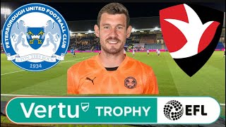 Peterborough United vs Cheltenham   Vertu Trophy 🏆 Quarterfinals  Match Day Vlog 22