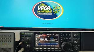 VP6R, Pitcairn Island, Pacific Ocean, 18MHz, CW,  Worked by HL2WA