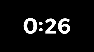 26 Seconds | COUNTDOWN Timer 🔥 ( No Copyright )