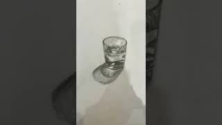 REALISTIC GLASS DRAWING!😱