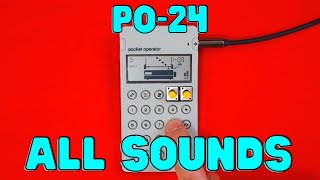 All sounds of the PO-24 Office // In + out of Context 🤐