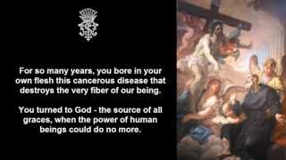 A Prayer to Saint Peregrine for Sick Relatives and Friends