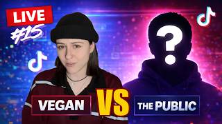 🔴 LIVE: VEGAN challenges online strangers to confront their morals