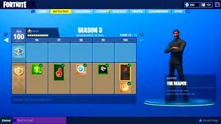93 Fortnite Battle Royale Season 3 Battle Pass Battle Pass Season - fortnite season 3 battle pass info videos