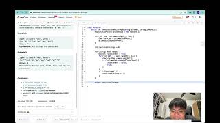 Leetcode Java - Easy - Count Number of Consistent Strings - Linear Single Pointer