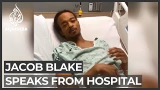 'It hurts to breathe': Jacob Blake in video from hospital bed