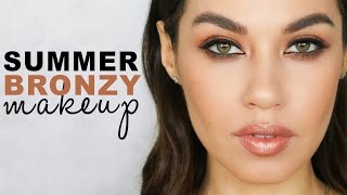 Summer Bronze Makeup | Easy Summer Makeup | Eman