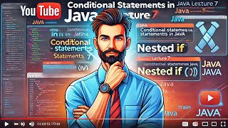 NESTED IF in Java in English | Java Lecture 7 | Conditional Statements |@theprogrammertrain #java