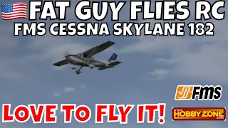 FMS SKYLANE CESSNA 182 LOVE TO FLY IT! by FGFRC #aviation #rcplane #rc