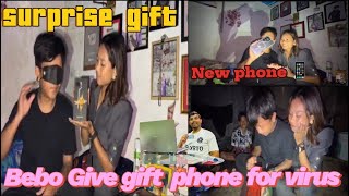 BEBO LE VIRUS LAI EXPENSIVE PHONE 📱 GIFT VIRUS REACTION @BEBO2002. @czzlingroynee  LAST RAMAILO