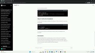 python install packages manually