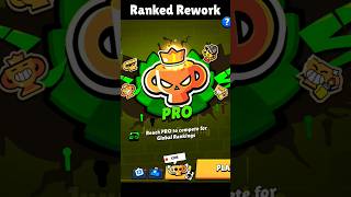 New Ranked Rework in Brawl Stars 🤩🏆 #shorts #brawlstars