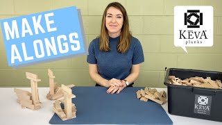 KEVA Planks Make Alongs: How to Build a Bird