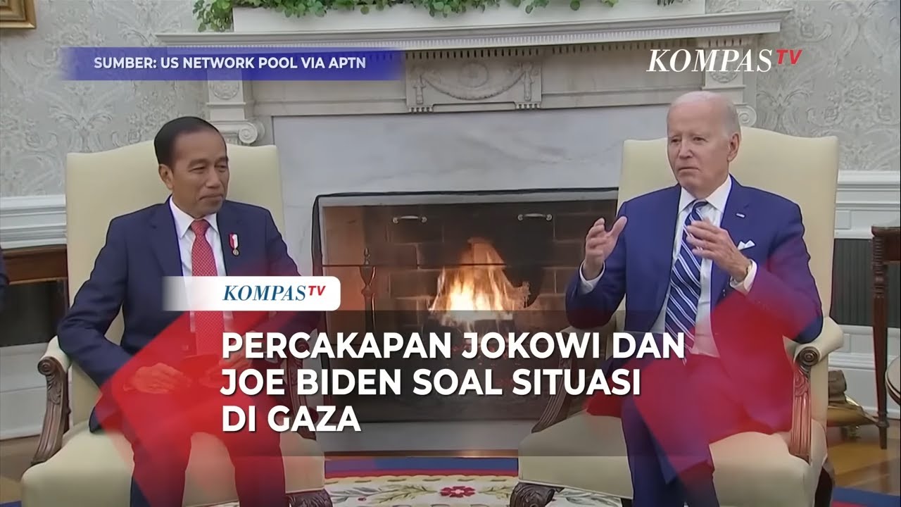 Percakapan Jokowi Dan Joe Biden Soal Situasi Gaza - YouTube