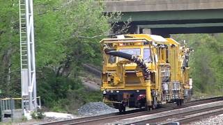 **RARE**  Loram Railvac on the Old Main Line at St. Denis