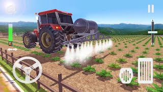 Real Tractor Farming Simulator 2020 - Forage Plow Farm Harvester - Android Gameplay