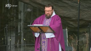 Messe de 10h à Lourdes du 24 février 2024