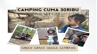 CAMPING DI GREEN GRASS CIKOLE LEMBANG 2024 - CUMA 30RIBU BISA CAMPING