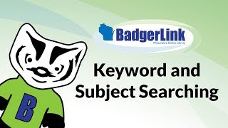 Keyword and Subject Searching