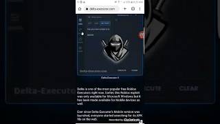 Tutorial how to download delta executor in mobile #roblox