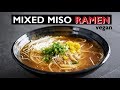 Vegan Miso Ramen Recipe | COOKBOOK EDITION | EASY MIXED MISO ARTS