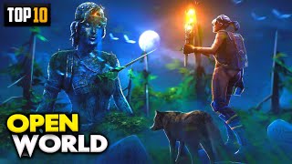 TOP 10 OPEN WORLD Games For Android 2021 | High Graphics (Online/Offline)