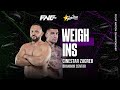 [LIVE] FNC20 & CINESTAR | MEDIA WEIGH INS | ARENA ZAGREB