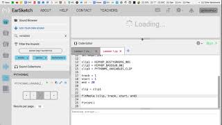 Variables in EarSketch (pythonmc.org)