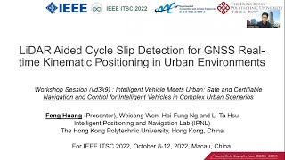 ITSC 2022 - LiDAR Aided Cycle Slip Detection for GNSS RTK in Urban Environments