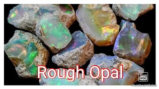 Australian Opal Rough Stones ඕස්ට්රේලියානු ඔපල් රළු ගල්