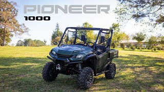 2025 Honda Pioneer 1000: Features \u0026 Benefits