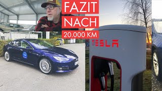 Fazit nach 20.000 KM im Tesla Dampfhammer: erste Mängel und Batterie Kapazitätsverlust