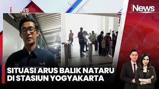 Arus Balik Nataru di Stasiun Yogyakarta Lengang - iNews Sore 04/01