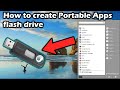 How to create Portable Apps flash drive