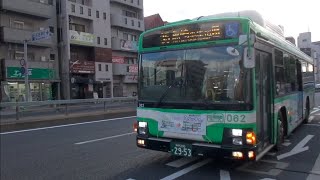 【神戸市交通局】魚崎営業所061PDG-LV234L2改＠住吉駅前('20/12)