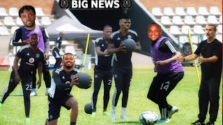 Orlando Pirates Today Training with All New signings