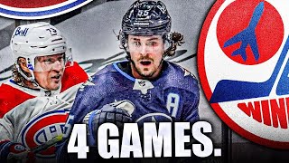 MARK SCHEIFELE SUSPENDED 4 GAMES FOR HIT ON JAKE EVANS—Montreal Canadiens VS Winnipeg Jets NHL News