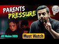 Parents Pressure 😰 | 150+ Marks In JEE Mains | Rajwant Sir Motivation|Dummy School vs Regular School