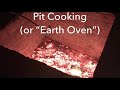 pit cooking or earth oven meat drips off the bone