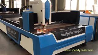 2000W fiber laser cutting 14mm carbon steel