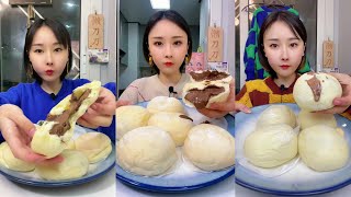 🍞 [MUKBANG] chocolate ice cream bread edition