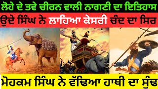 ਨਾਗਨੀ ਅਤੇ ਮਾਰੂ ਤੇਗੇ ਦਾ ਇਤਿਹਾਸ | Nagni And Great Tega Royal History . #sikhwarrior #sikhism #virl