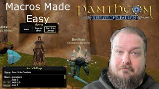 Mastering Macros in Pantheon: Essential Commands & Multiboxing Tips!