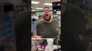 Gas station customers