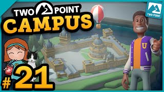 👩‍🎓Two Point Campus #21  -  So Cold!  (Mitton University) [Influencer Build]