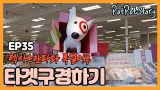 EP35. 미국주부/텍사스/한파와 폭설이후/타겟매장 구경하기