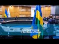 Swearing-in Ceremony of New Minister of Interior | Remarks by President Kagame.