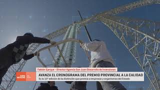 Avanza el cronograma del premio provincial a la calidad 08/09/2021