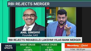 RBI Rejects Indiabulls Housing-Lakshmi Vilas Bank Merger | Breaking News